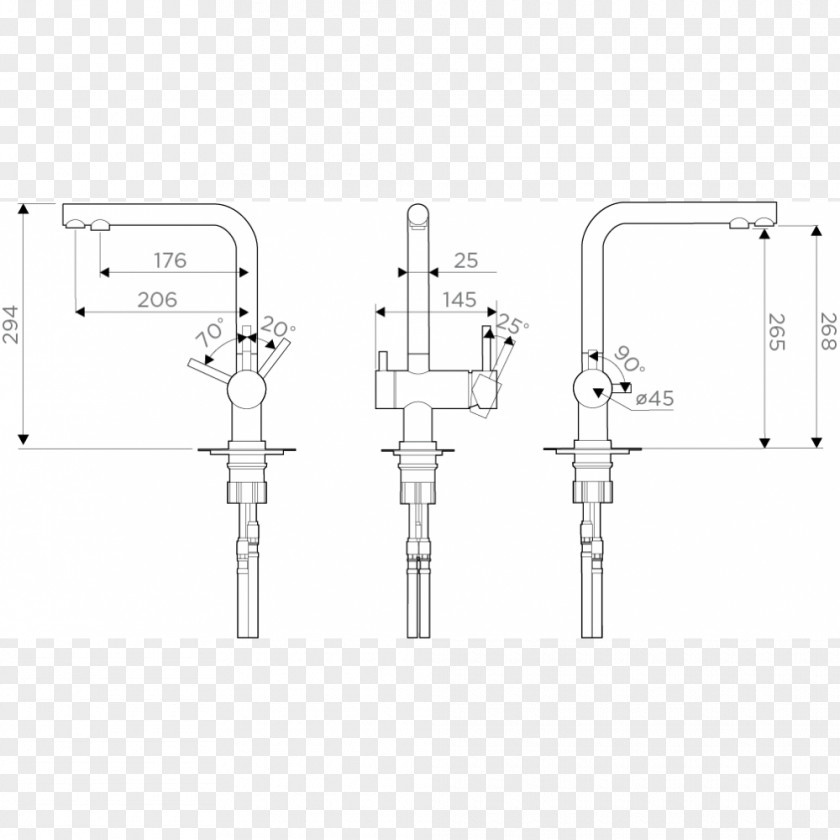 Kitchen OMOIKIRI Faucet Handles & Controls Plumbing Fixtures Brass PNG