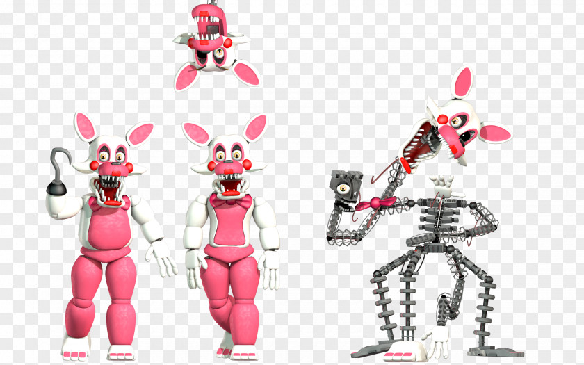 Mangle Animatronic Five Nights At Freddy's: Sister Location DeviantArt Action & Toy Figures Figurine PNG