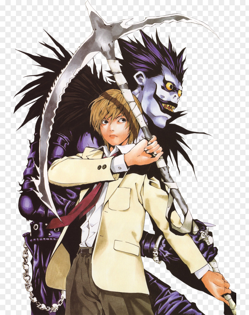 Death Light Yagami Ryuk Near Rem PNG