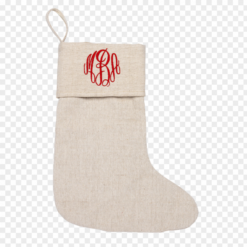 Monogram Stockings Christmas Day Gift Holiday PNG