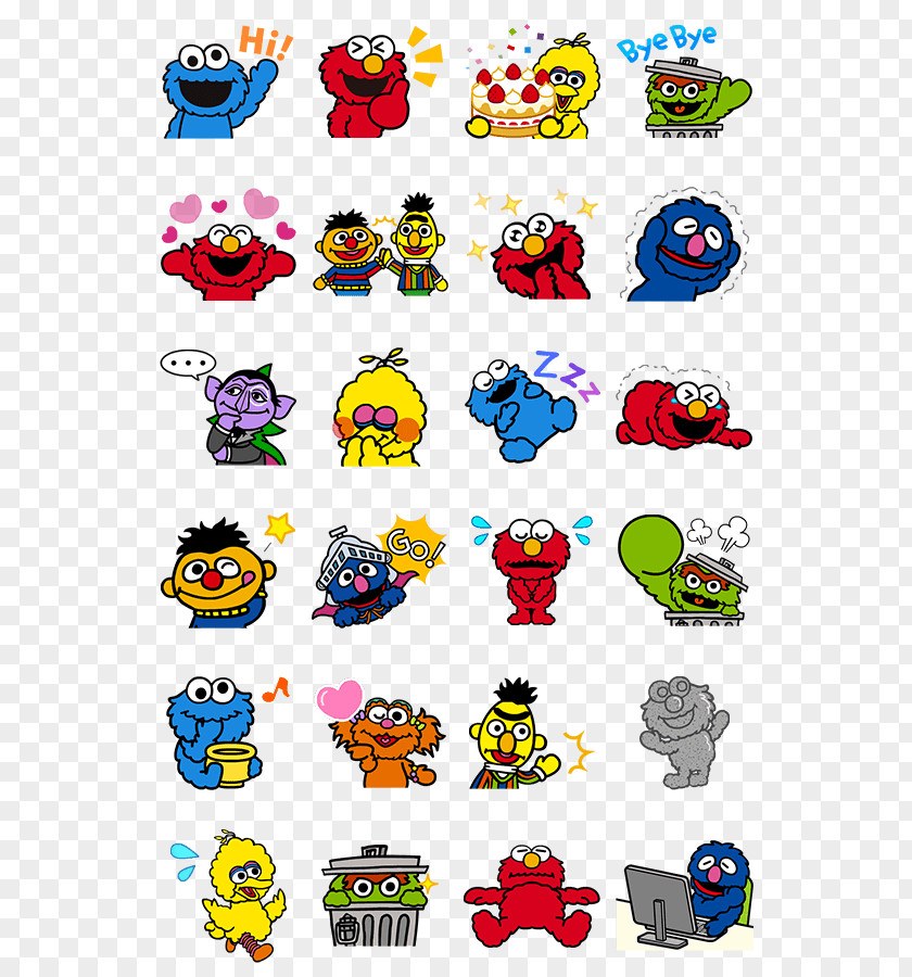 Recon Store Zh Elmo Oscar The Grouch Cookie Monster Grover Street Gang: Complete History Of Sesame PNG