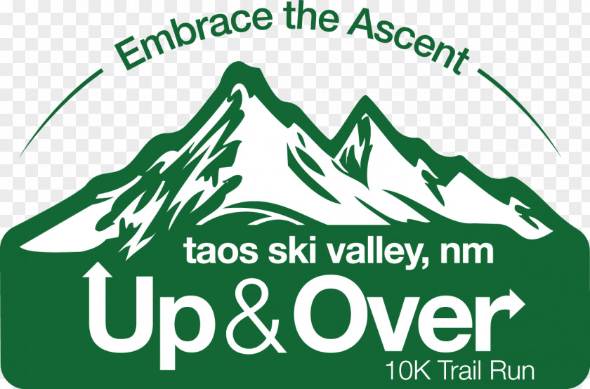 Thunder Mountain Arizona Taos Ski Valley Logo Trail Running Brand PNG