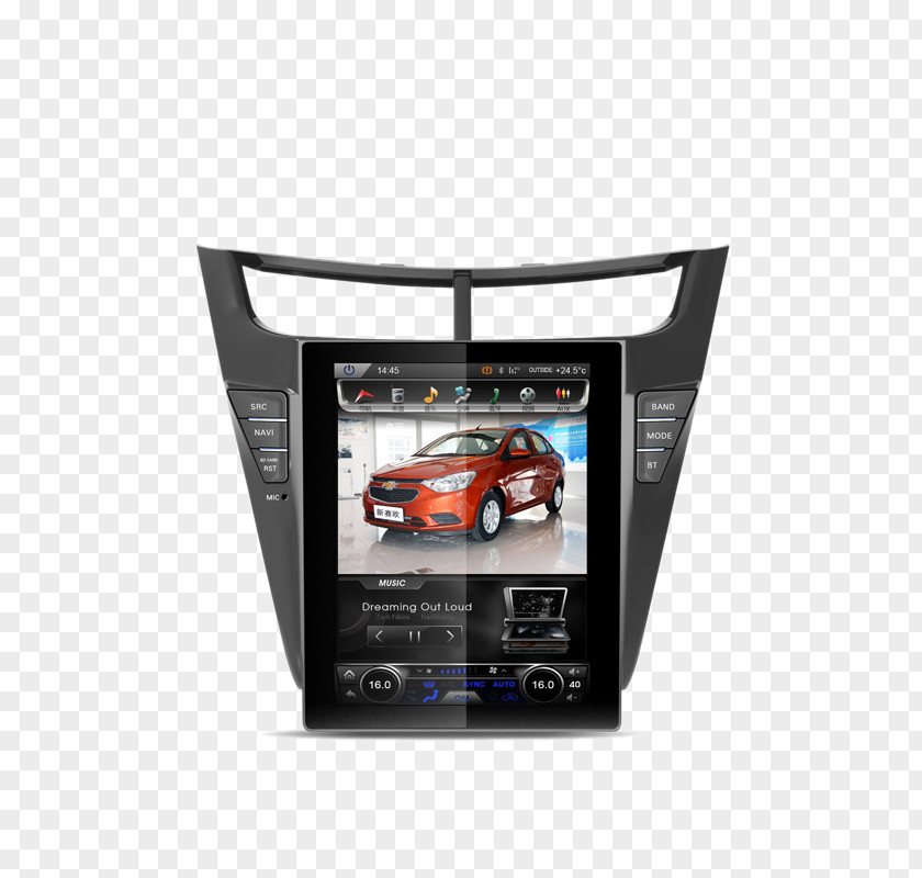 Chevrolet Professional Navigator Car Cruze Automotive Navigation System PNG