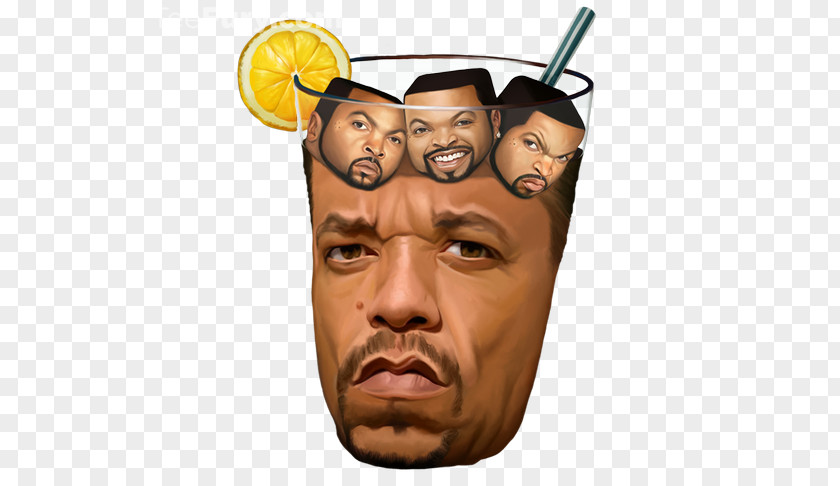 Icecube Ice Cube Ice-T T-shirt Iced Tea PNG