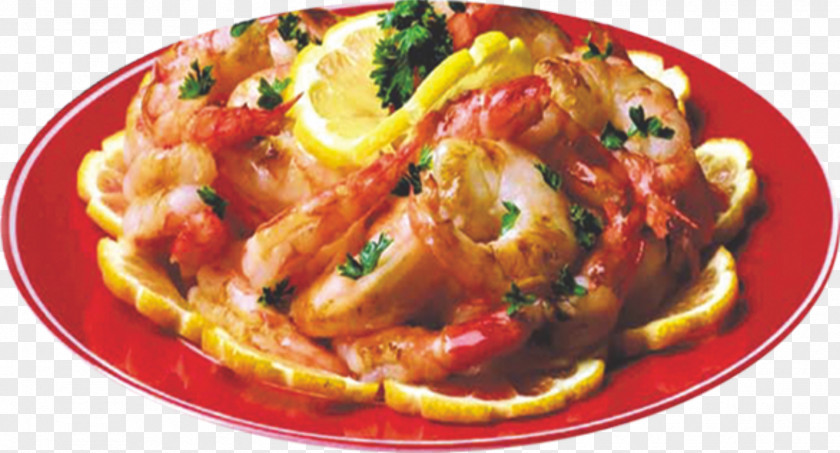 Lemon Shrimp Georgian Cuisine Dish Ukrainian Restaurant Hors Doeuvre PNG