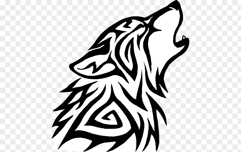 Suku Maori Gambar Drawing Wolf Image Clip Art PNG