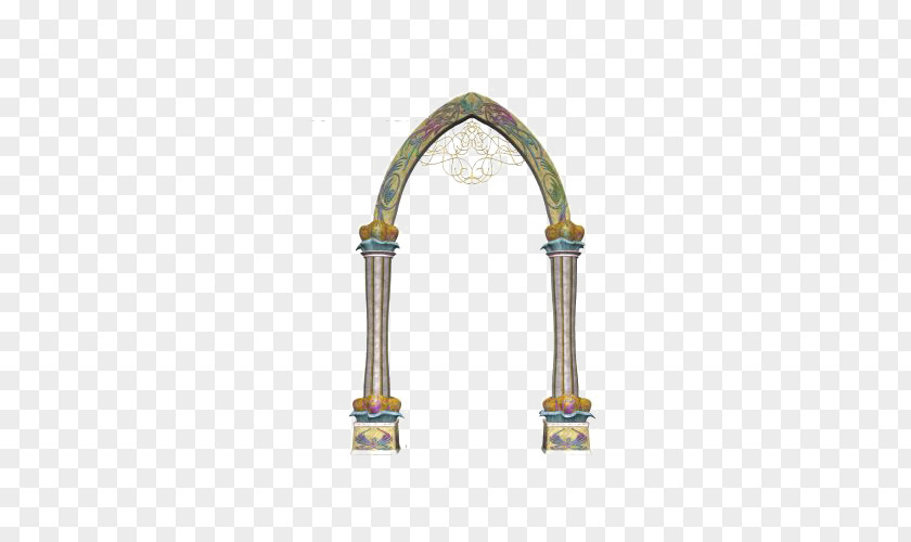 Vintage Frame Design Window Arch Clip Art PNG