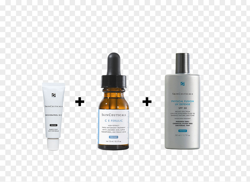 Skincare Promotion Sunscreen SkinCeuticals C E Ferulic Resveratrol B Blemish + Age Defense Serum PNG