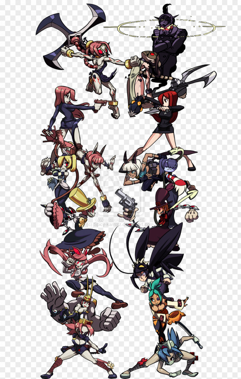 Skullgirls Cartoon Character PNG