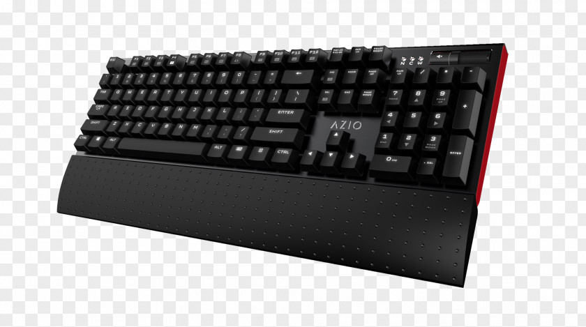 Tokopedia Computer Keyboard Azio MGK1 Backlit Mechanical Gaming Backlight Keypad LED-backlit LCD PNG