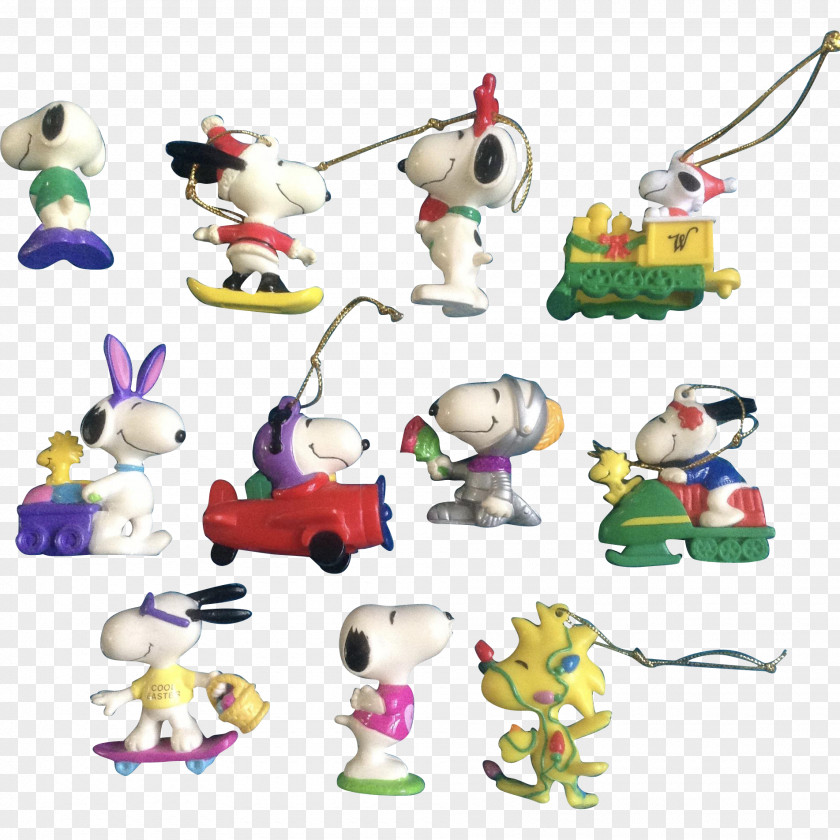 Christmas Woodstock Snoopy Peanuts Ornament PNG