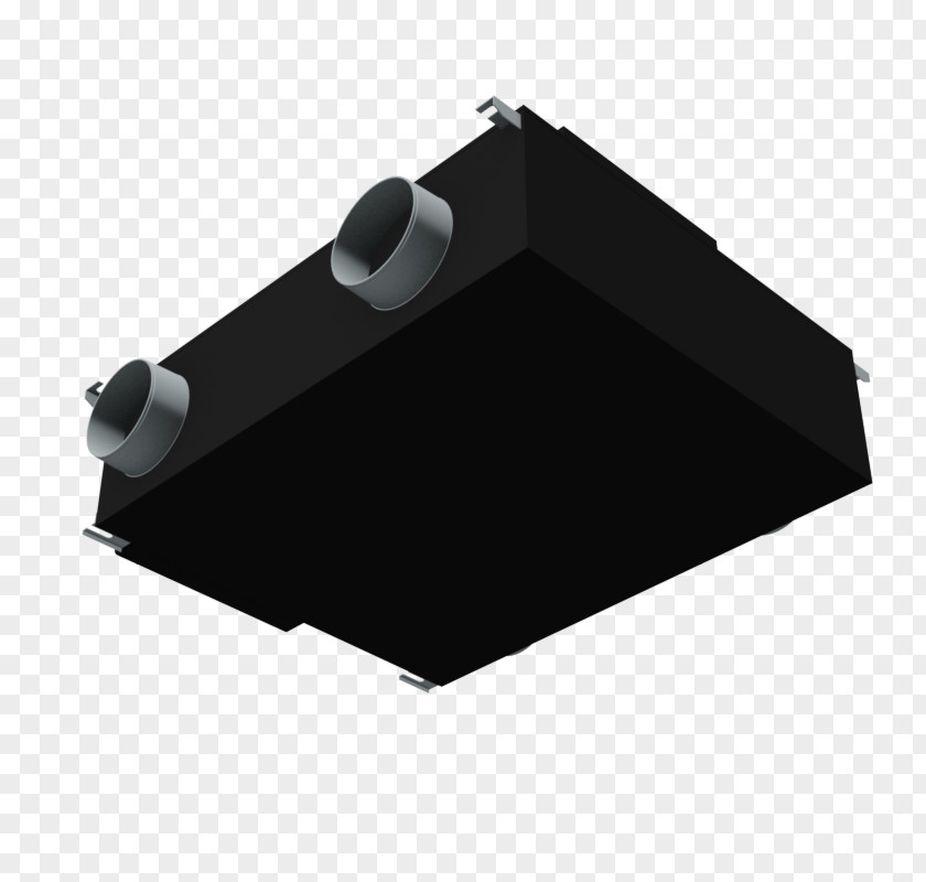 Heat Recovery Ventilation With Pump Angle Black M PNG
