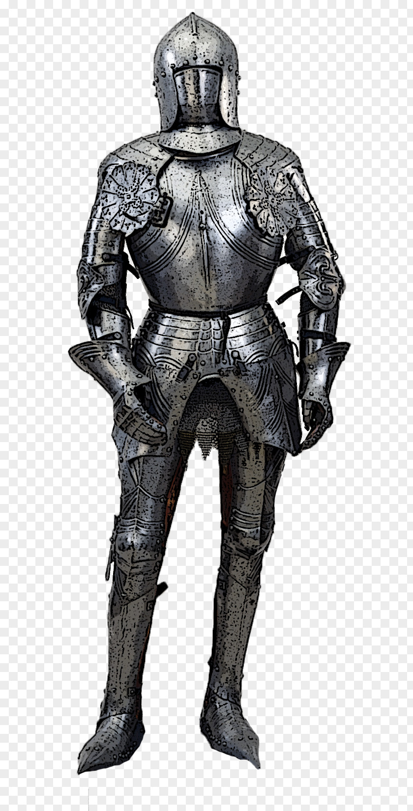 Knight Middle Ages Body Armor Armour Cuirass PNG