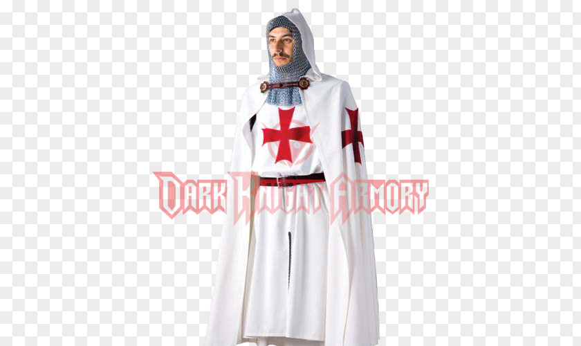 Knight Robe Crusades Middle Ages Knights Templar PNG