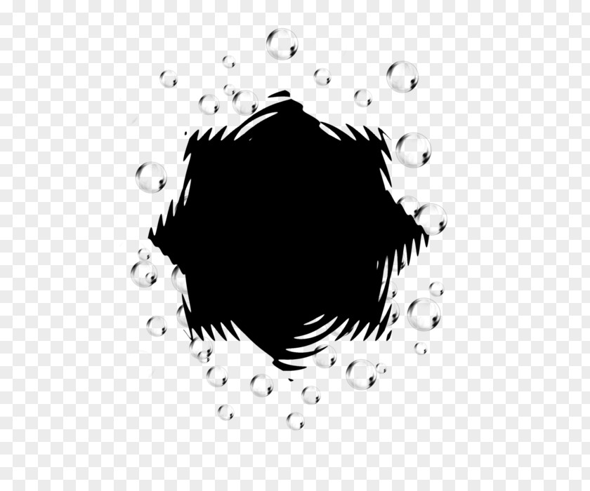 Liquid Blackandwhite Logo Font Ink Black-and-white Circle PNG