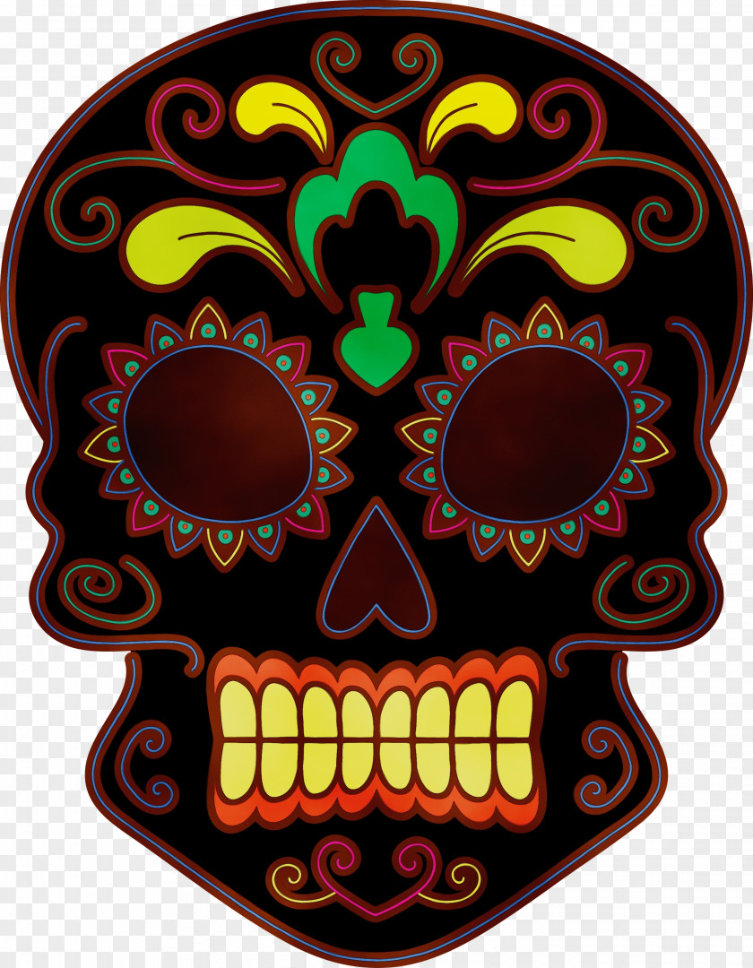 Skull Art PNG