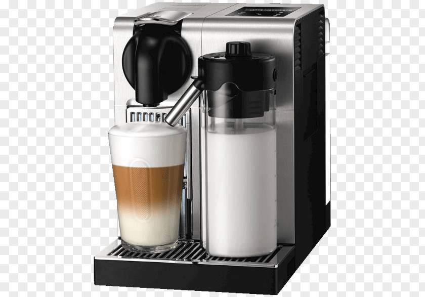 Coffee Nespresso Coffeemaker De'Longhi Lattissima Pro EN 750 PNG