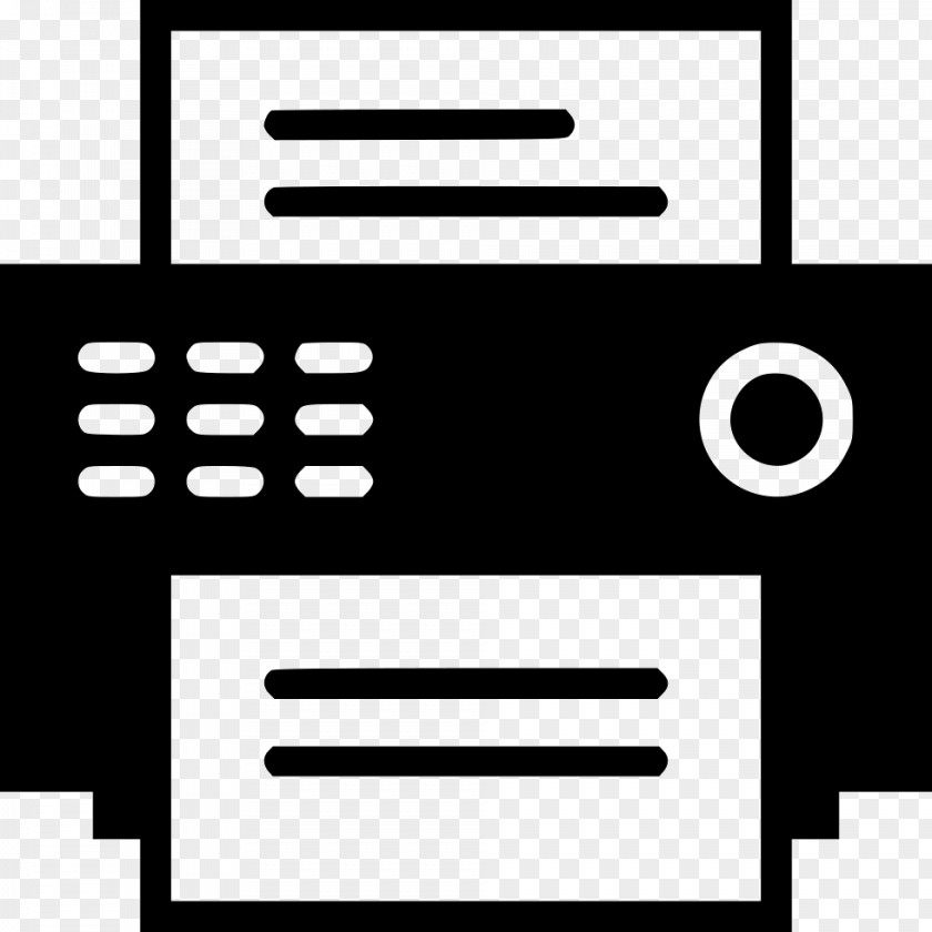 Fax Icon Printing Paper Revelation Outdoor PNG