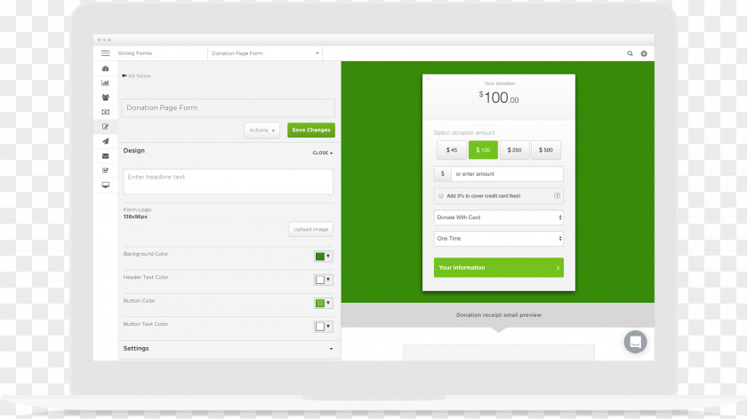 Funraise Computer Program Management Form Donation PNG