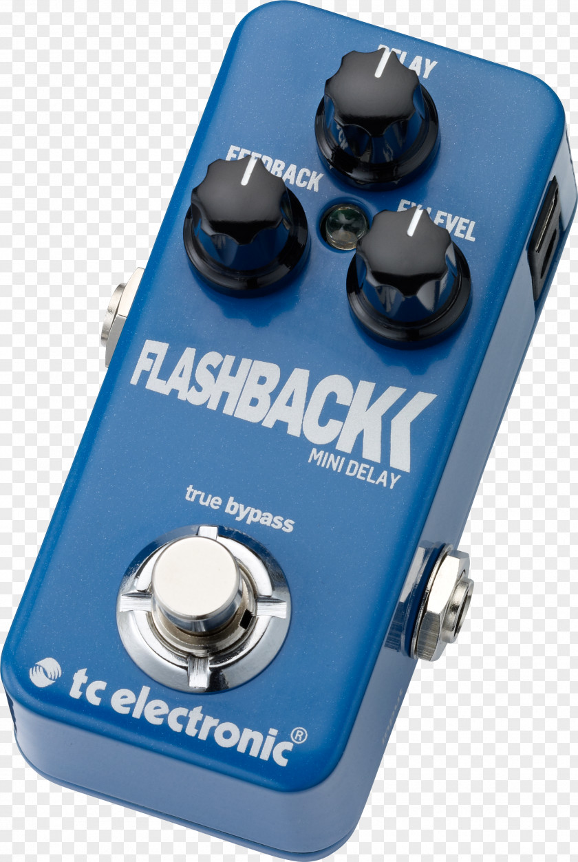 Guitar TC Electronic Flashback Mini Delay Effects Processors & Pedals PNG