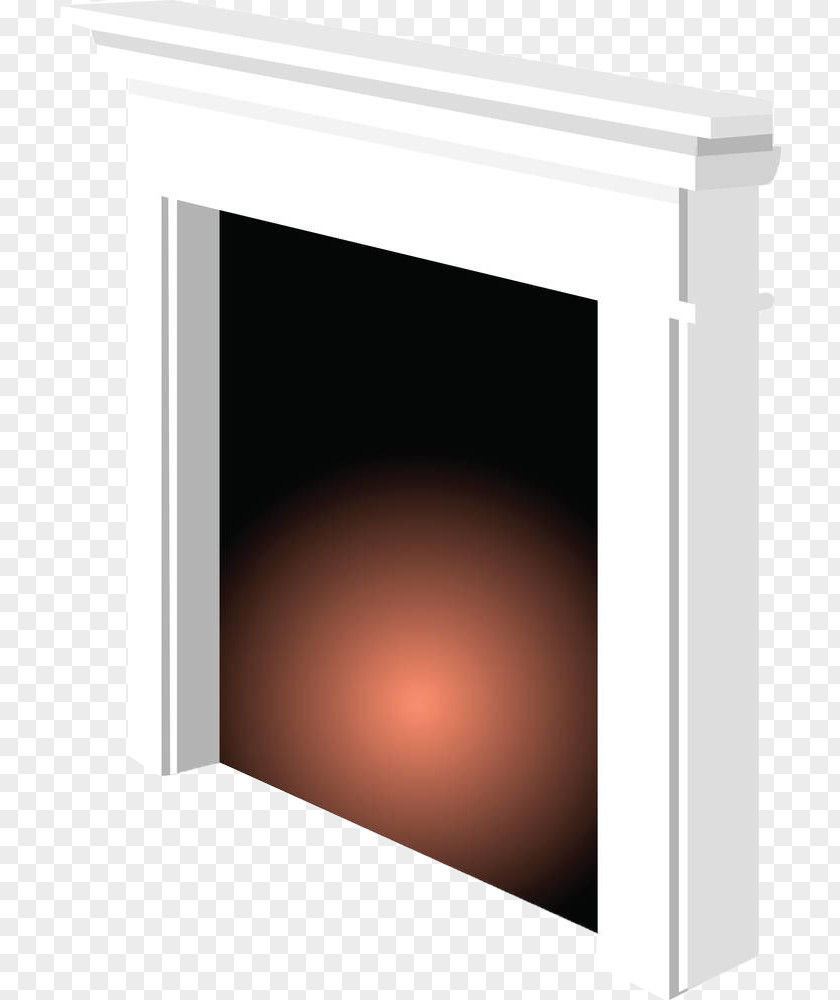 Hand-painted Vector Fireplace Furnace Hearth PNG
