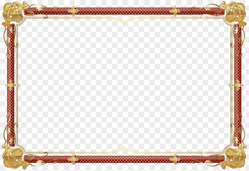 Lovely Decorative Frame Picture Frames Clip Art PNG