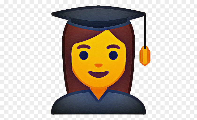 Smile Academic Dress Graduation Icon PNG