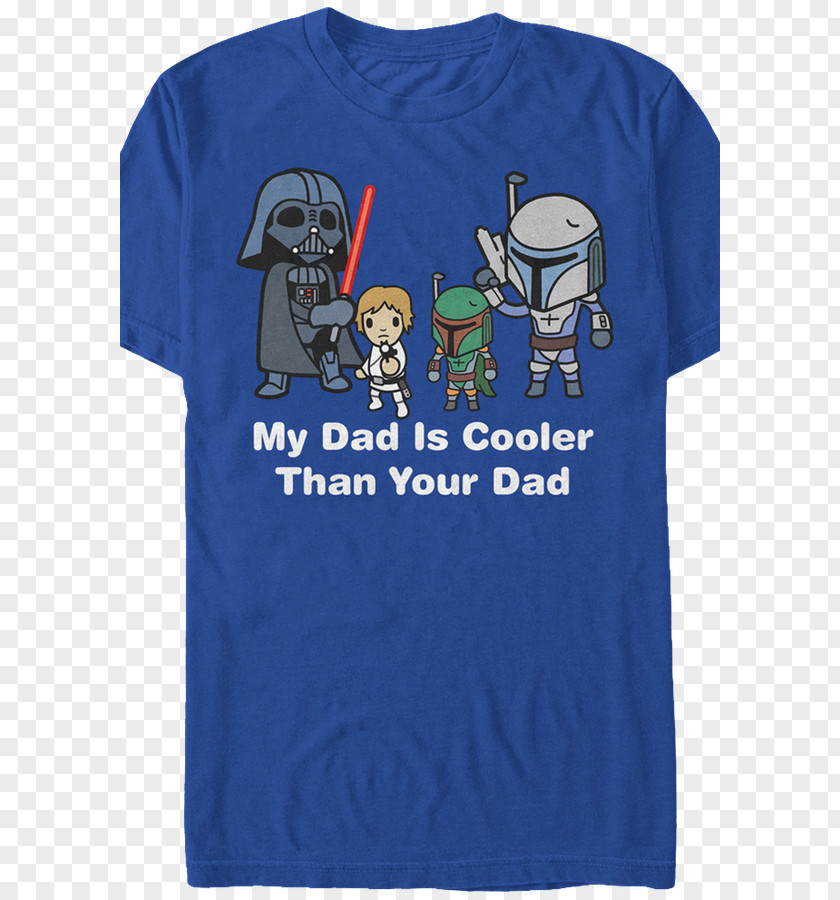 Star Wars T Shirt T-shirt Anakin Skywalker Father's Day Gift PNG