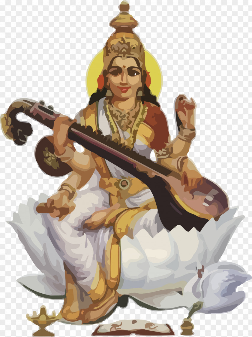 Vasant Panchami Basant Saraswati Puja PNG