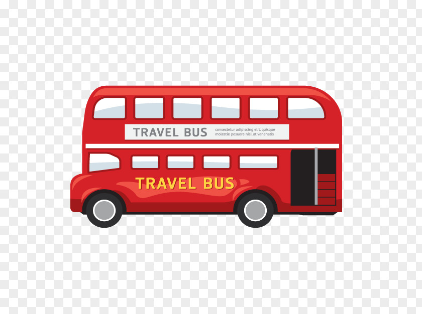 Vector Bus London Drawing Illustration PNG