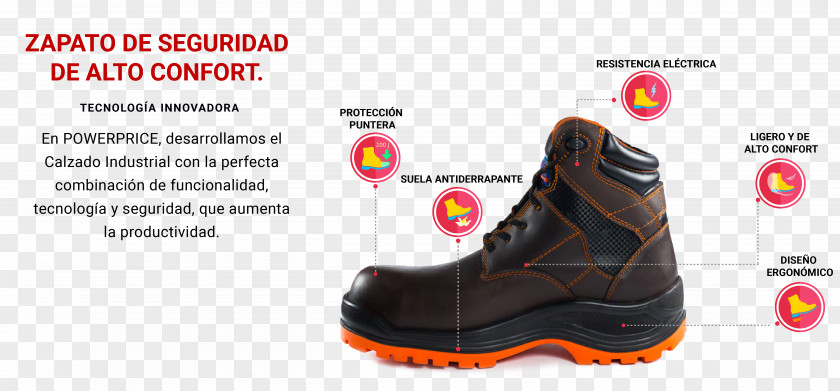 Boot Shoe Bota Industrial Footwear Comfort PNG