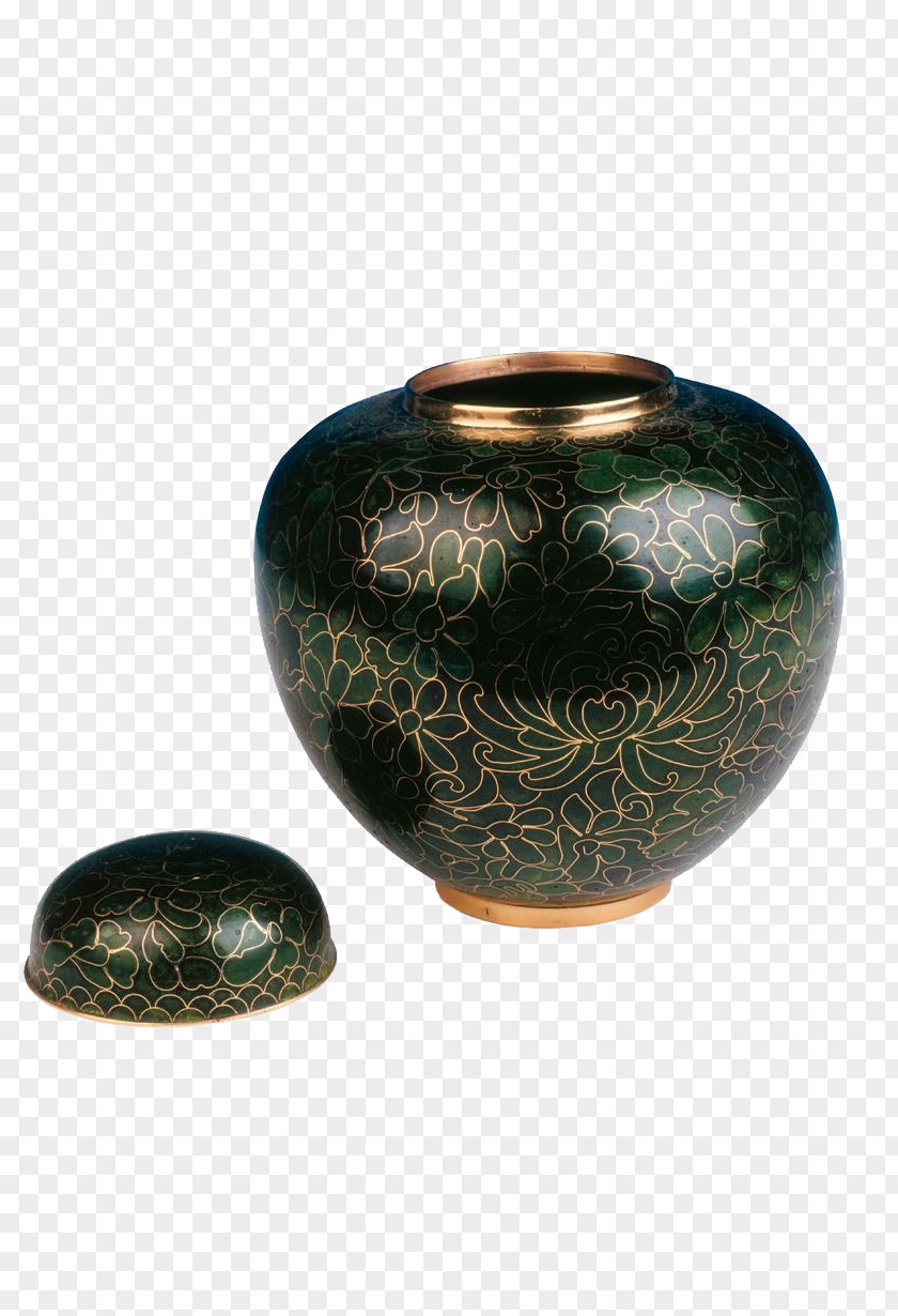 Classical Chinese Lidded Jar Porcelain Classics PNG