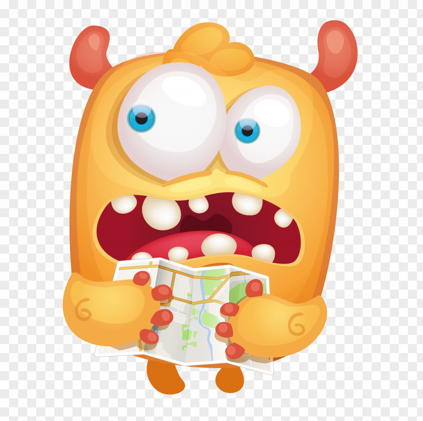 Cute Monster Clip Art PNG