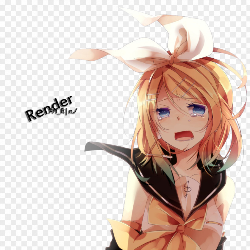 Kagamine Len Rin/Len Vocaloid Image Crying Sadness PNG