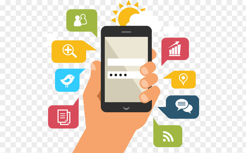 Mobile Advertising IPhone App Development Infographic Digital Marketing PNG