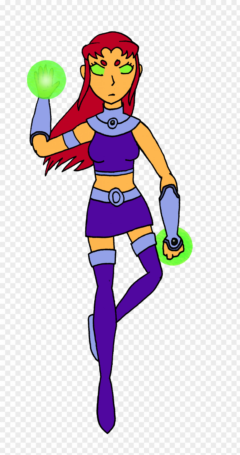 Raven Starfire Robin Drawing Image PNG