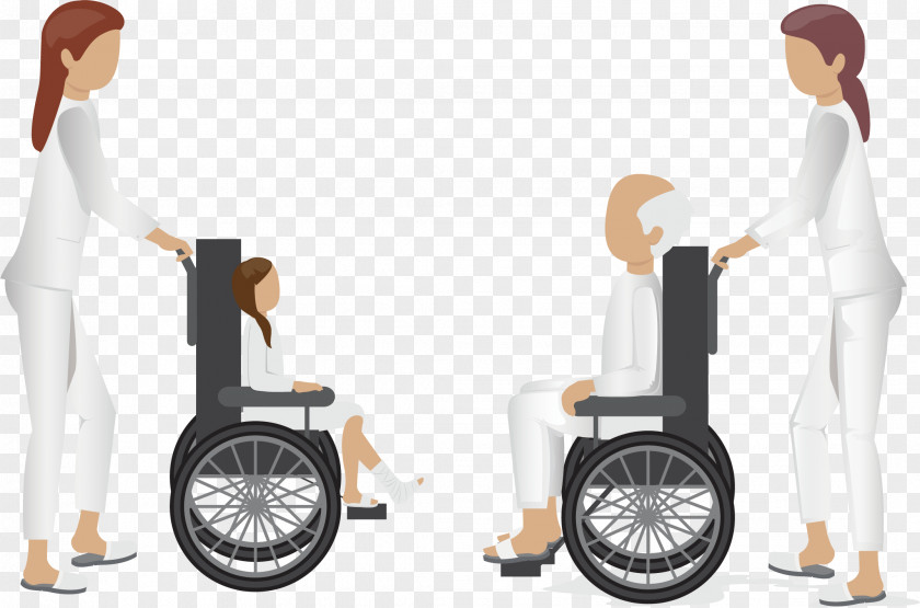 Wheelchair Element Graphic Design PNG