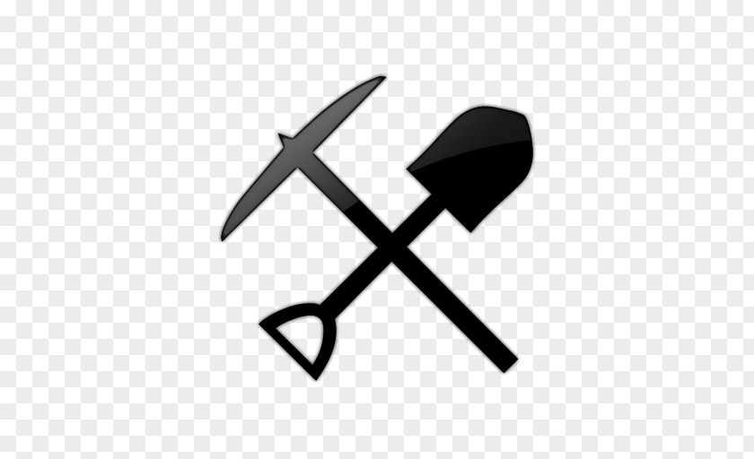 Axe Logo Shovel Pickaxe Tool Gardening Clip Art PNG