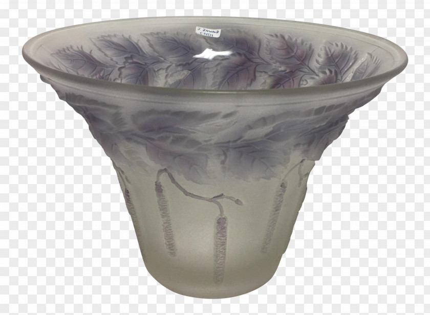 Blue Wisteria Vase Ceramic Glass Purple PNG