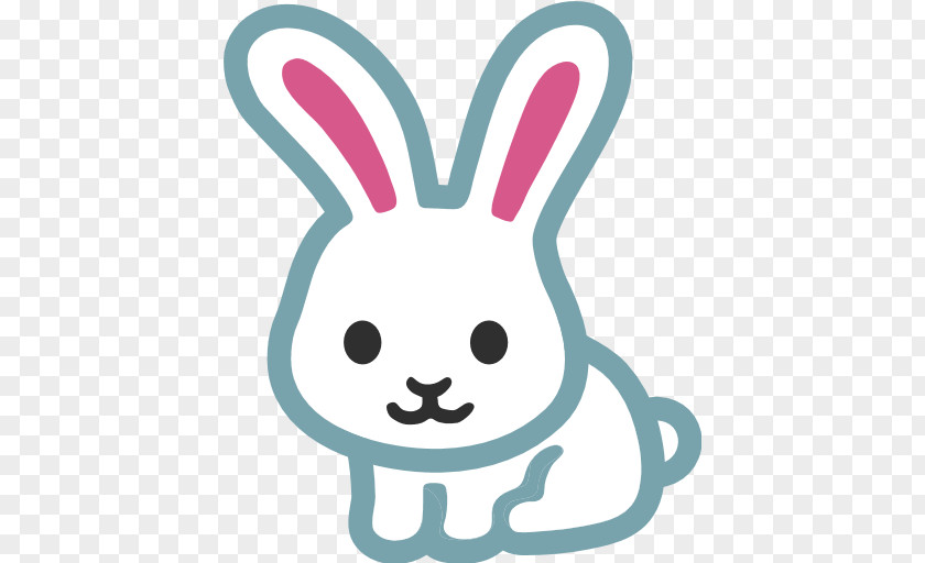 Bunny Ears Easter Emoji Dutch Rabbit Sticker PNG