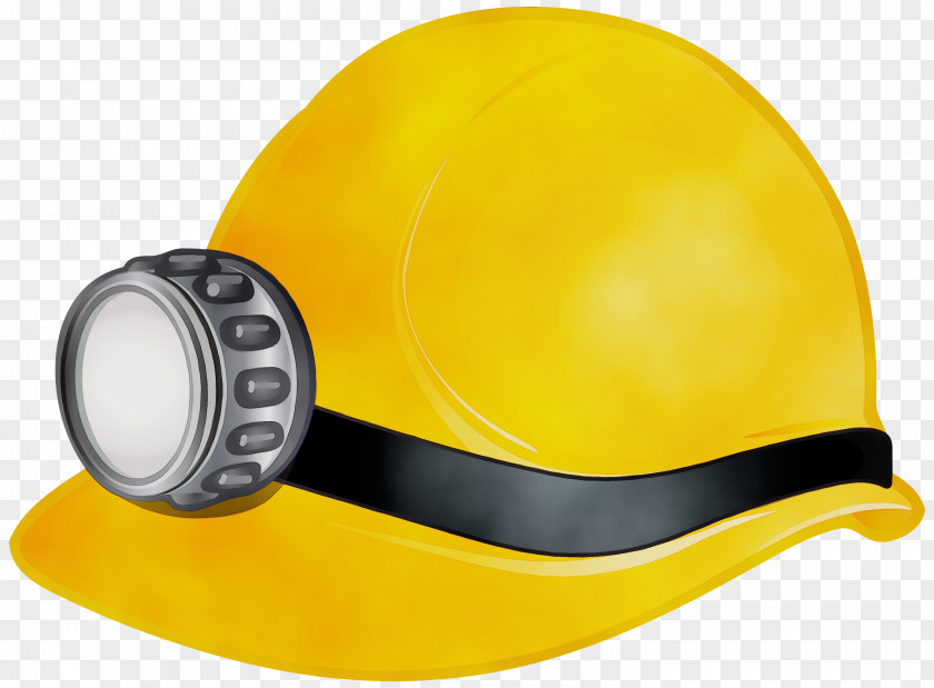 Hard Hat Helmet Yellow Personal Protective Equipment PNG