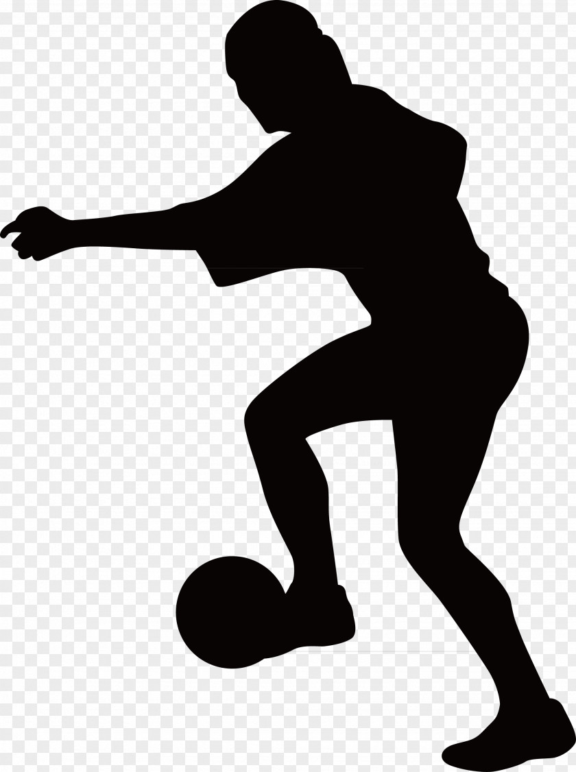 Penalty Child Silhouette Football Player PNG