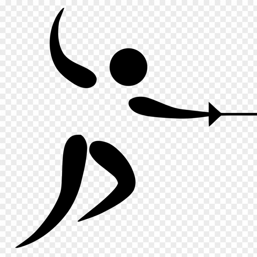 Pictogram 1904 Summer Olympics Olympic Games Fencing At The Sports PNG