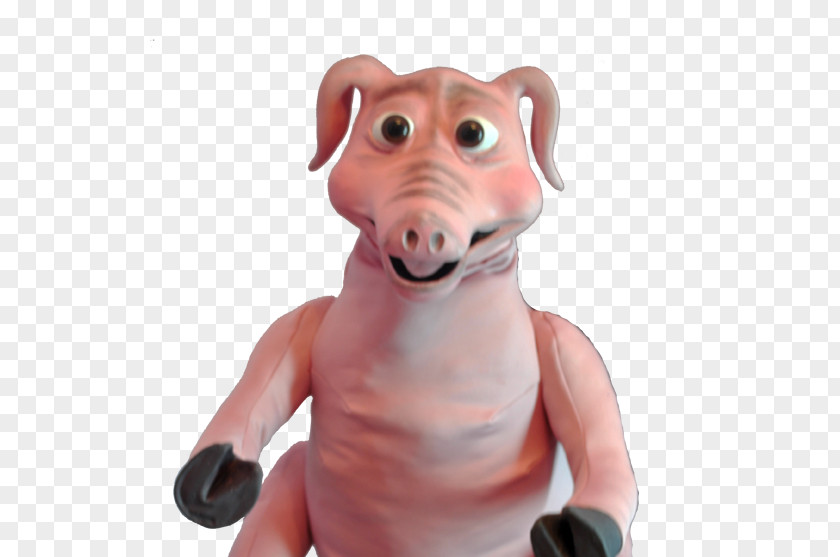 Pig Snout Figurine PNG