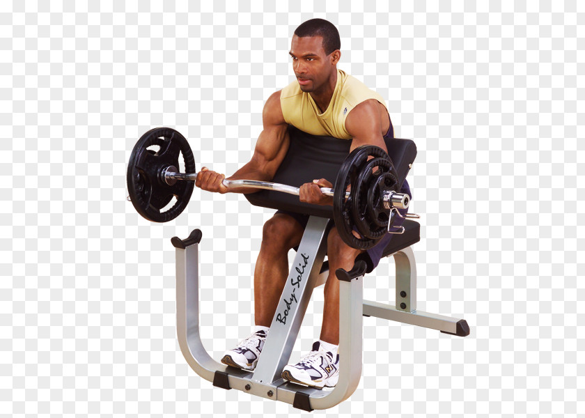 Preacher Curls Body Solid Curl Bench Biceps Body-Solid, Inc. Physical Fitness PNG