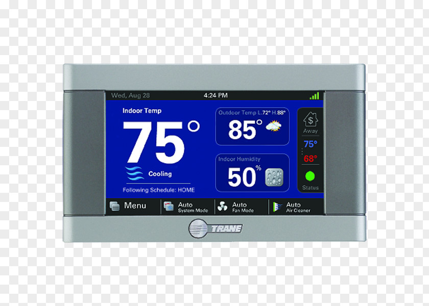 Zanesville Smart Thermostat Home Automation Kits Trane Programmable PNG