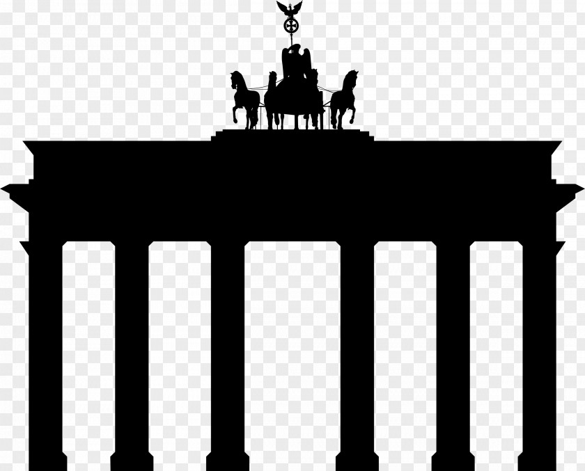 Berlin Cliparts Brandenburg Gate Reichstag Building Quadriga Clip Art PNG