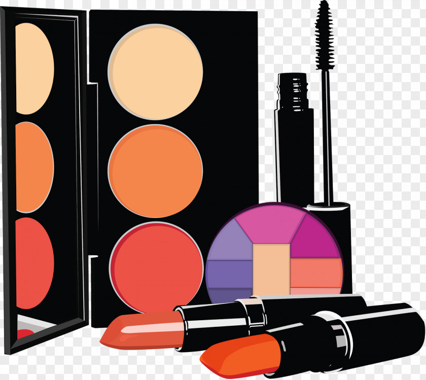 Make Up Cosmetics Eye Shadow Lipstick Beautician Clip Art PNG
