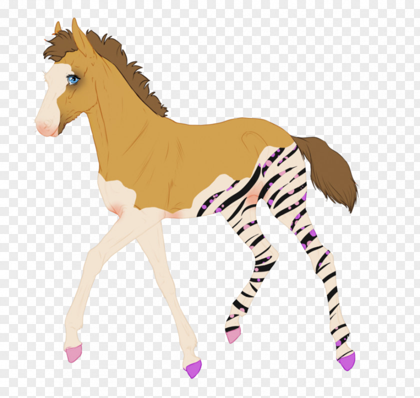 Mustang Mane Foal Stallion Colt PNG