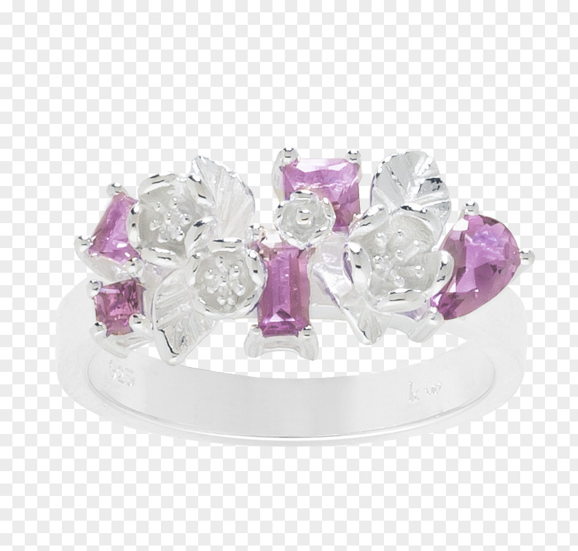 Ring Amethyst New Zealand Jewellery Garden PNG